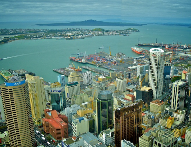 NZ Aukland Sky tower View